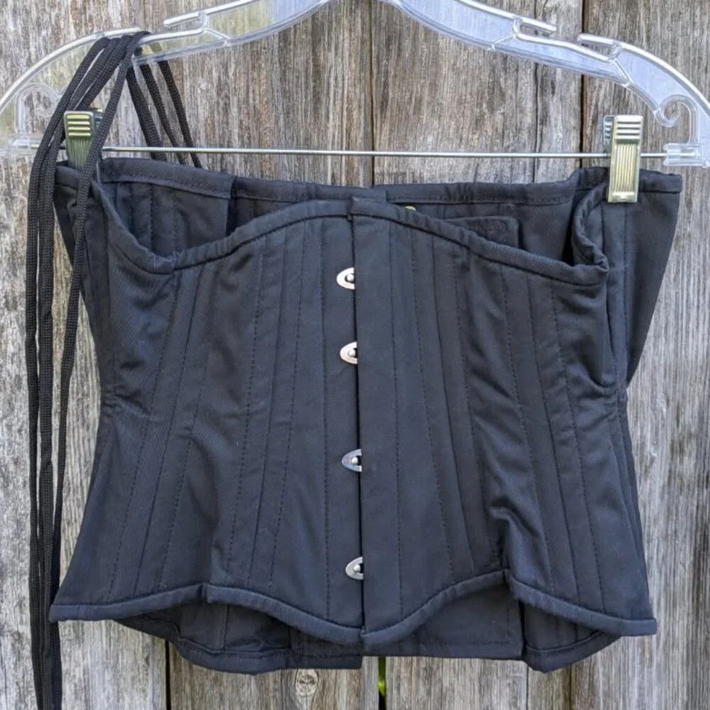 Corset Bustier Black Size M - Picture 2 of 12